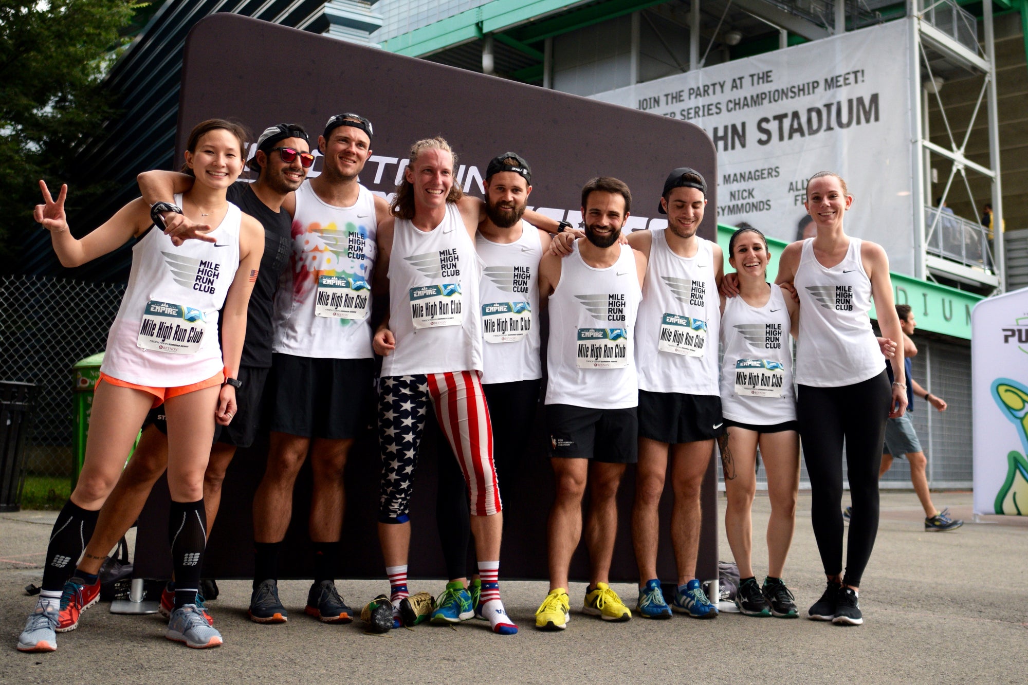 Just another relay with Mile High Run Club at Tracktown USA