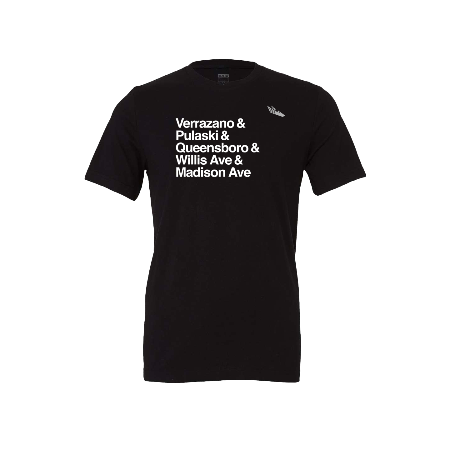 Heathered Tee STR - The NYC Bridges - Bakline