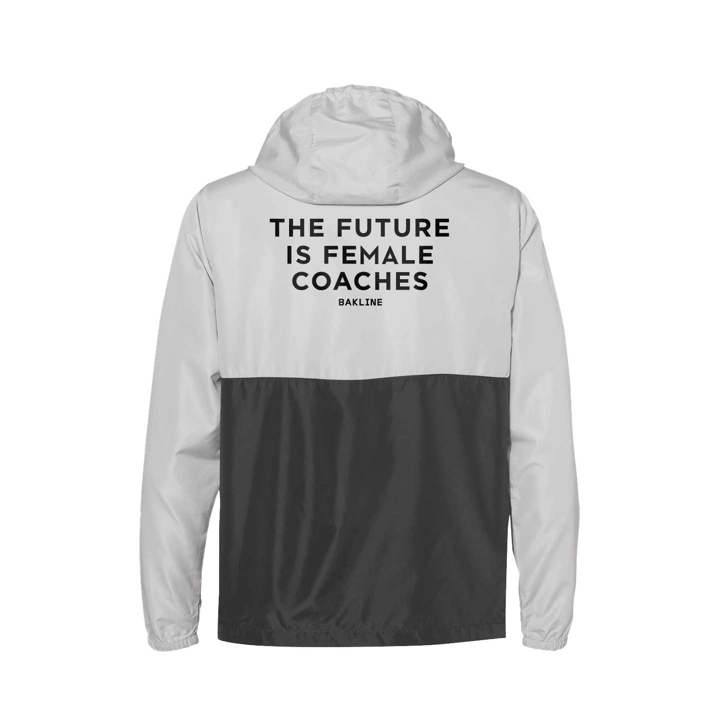 Half-Zip Windbreaker STR Relaxed - Future is Female COACHES - Bakline