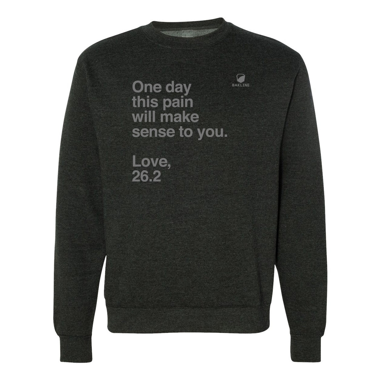 Classic Crewneck STR - One Day, Love 26.2 - Bakline