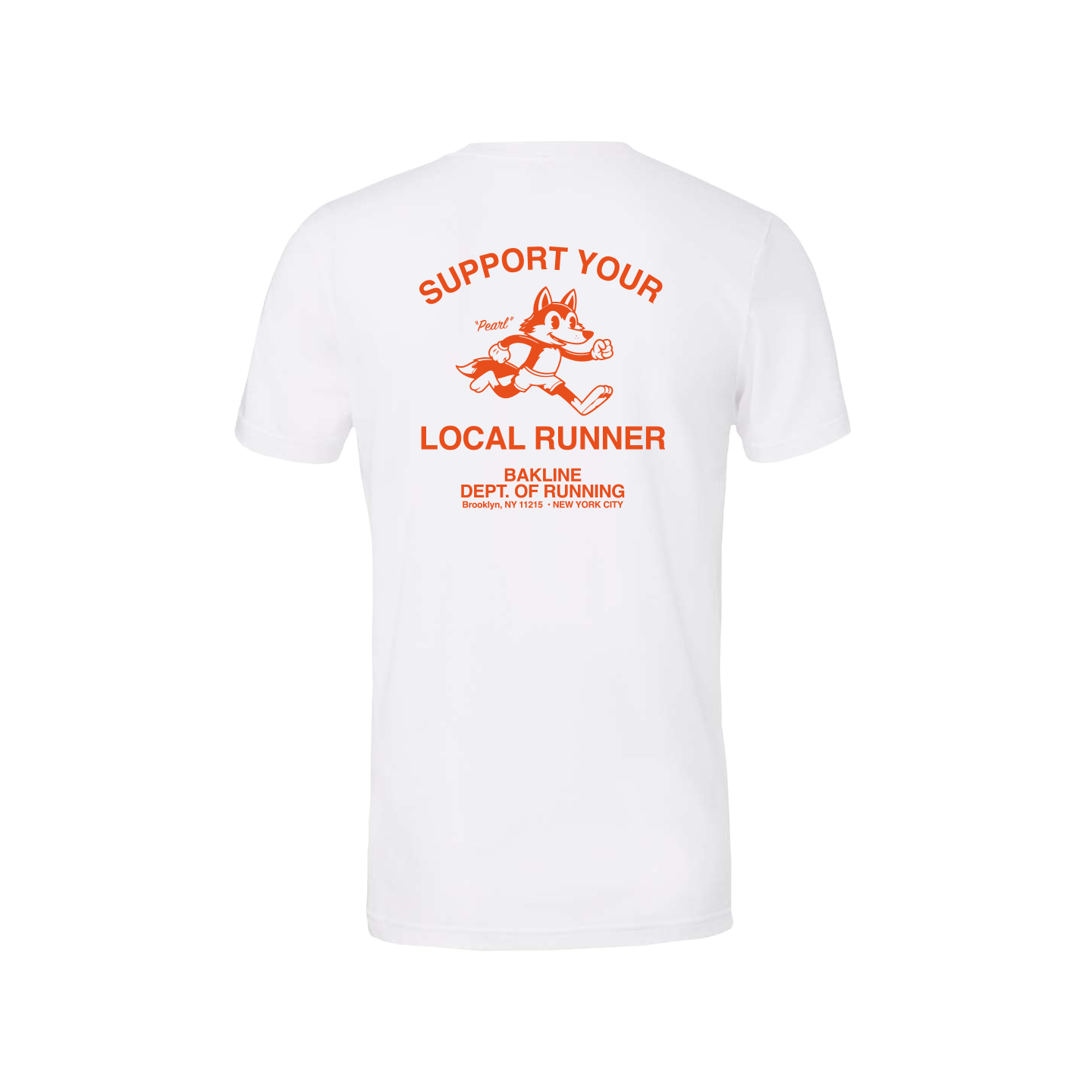 UltraSoft Tee STR - Support Your Local Runner