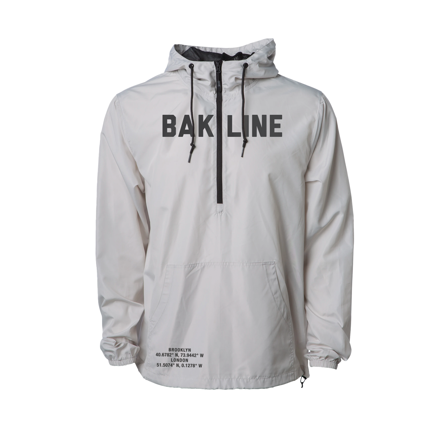 Half zip pullover sales windbreaker