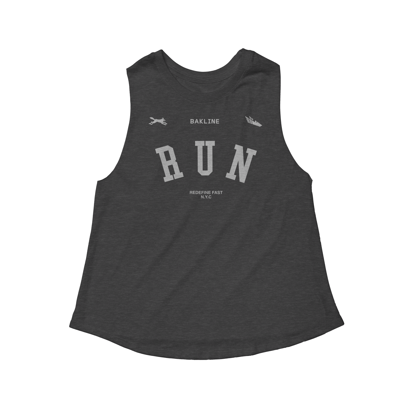 RUN - Crop - Contoured Cut - Bakline