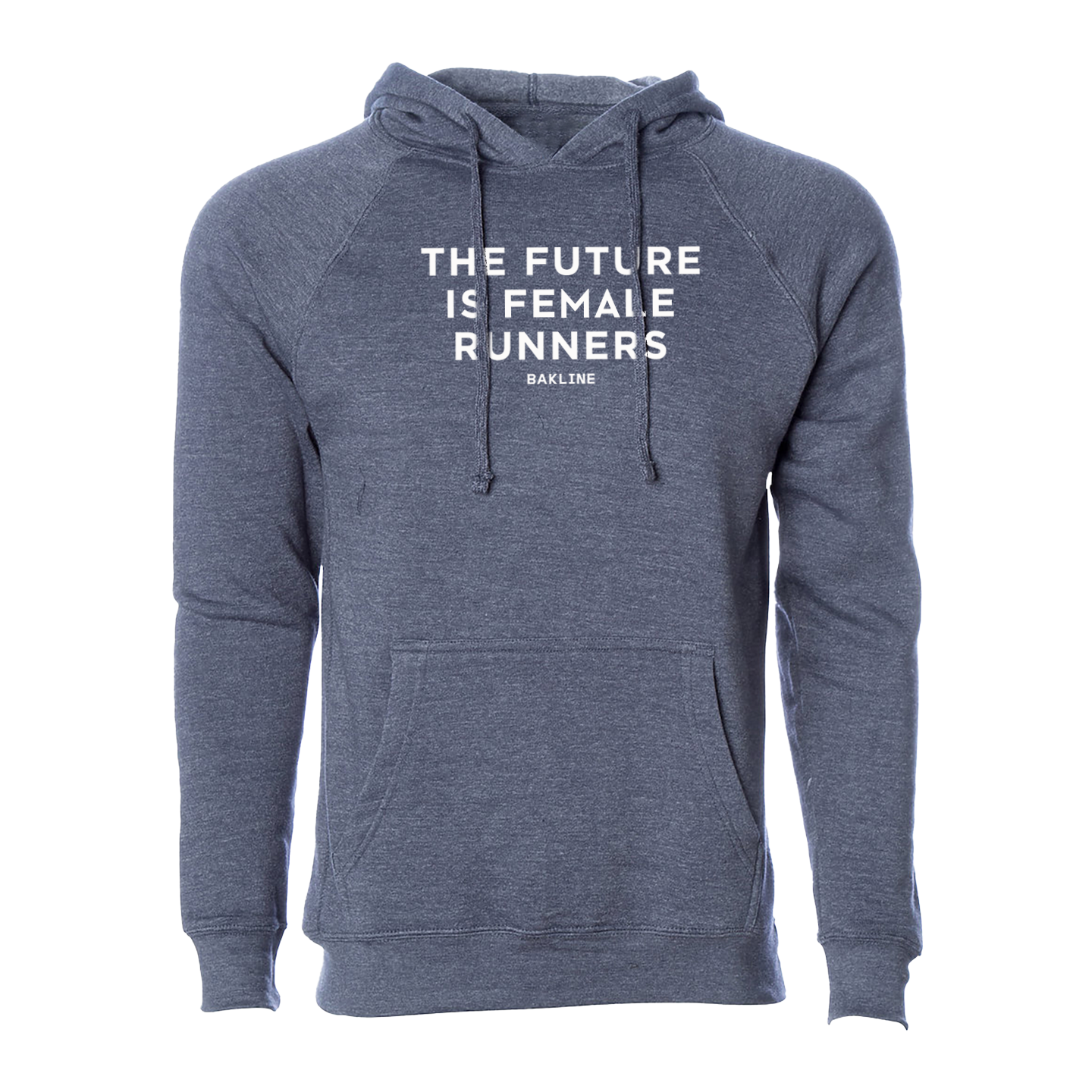 Future is Female Runners - Raglan Pullover Hoody - Unisex - Bakline