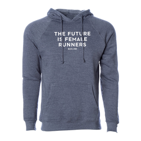 Future is Female Runners - Raglan Pullover Hoody - Unisex - Bakline