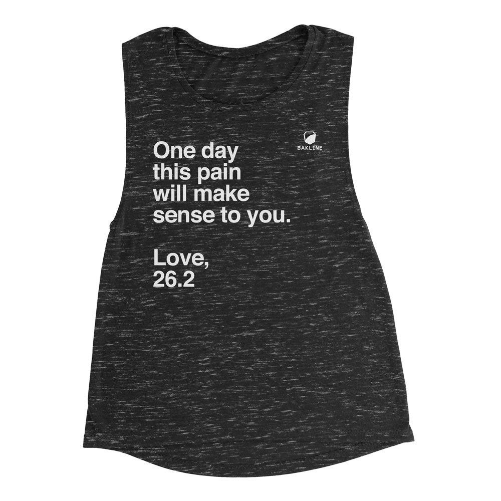 One Day, Love 26.2 - Muscle Tank - Women's - Bakline