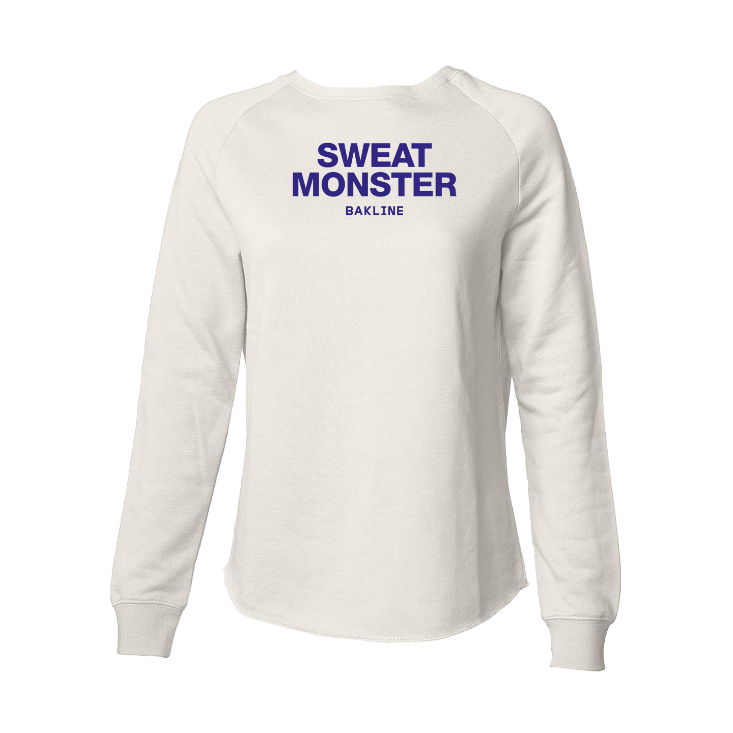 Sweat Monster - Raglan Wave Sweatshirt - Women's - Bakline