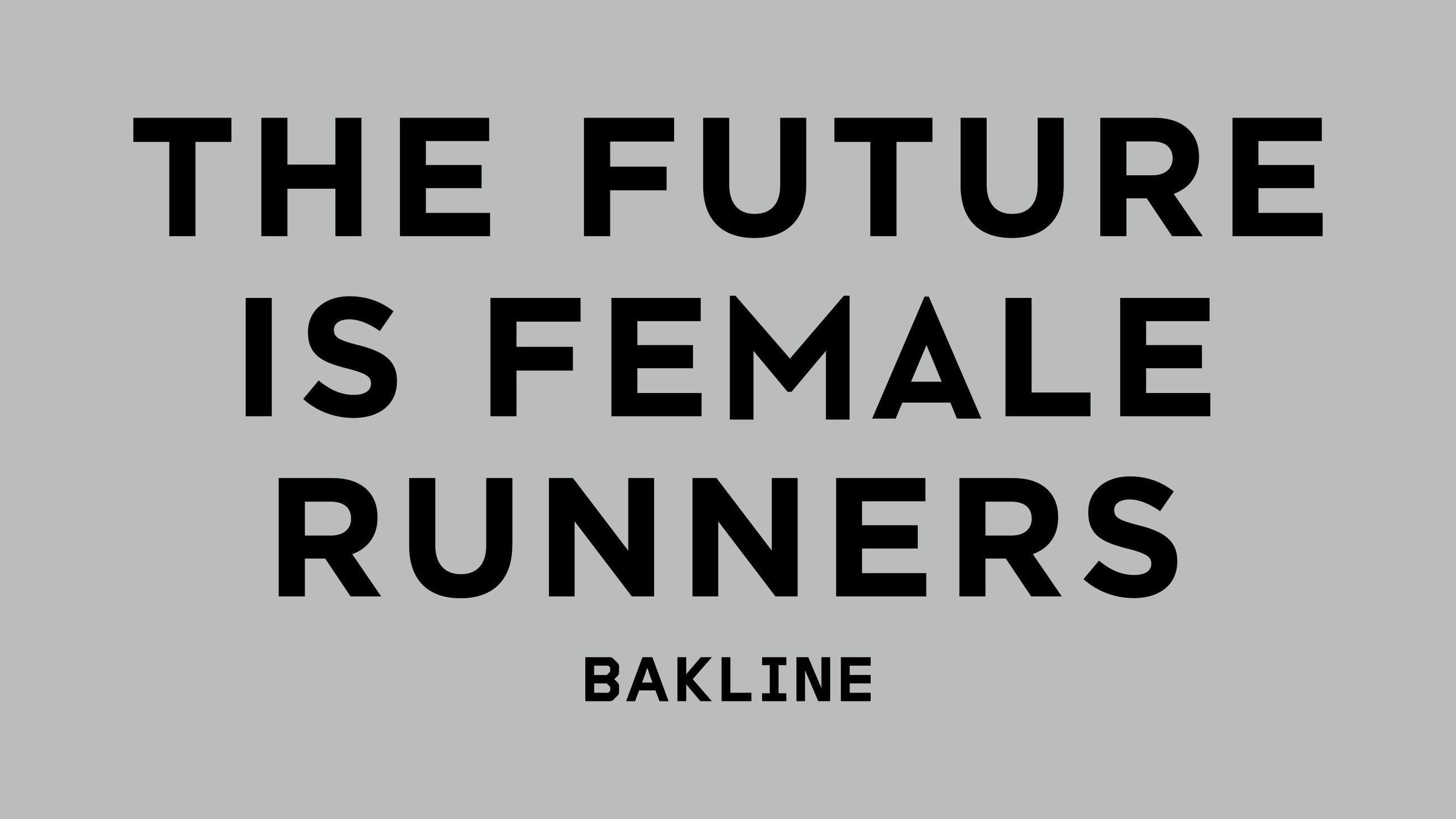 Future is Female Runners