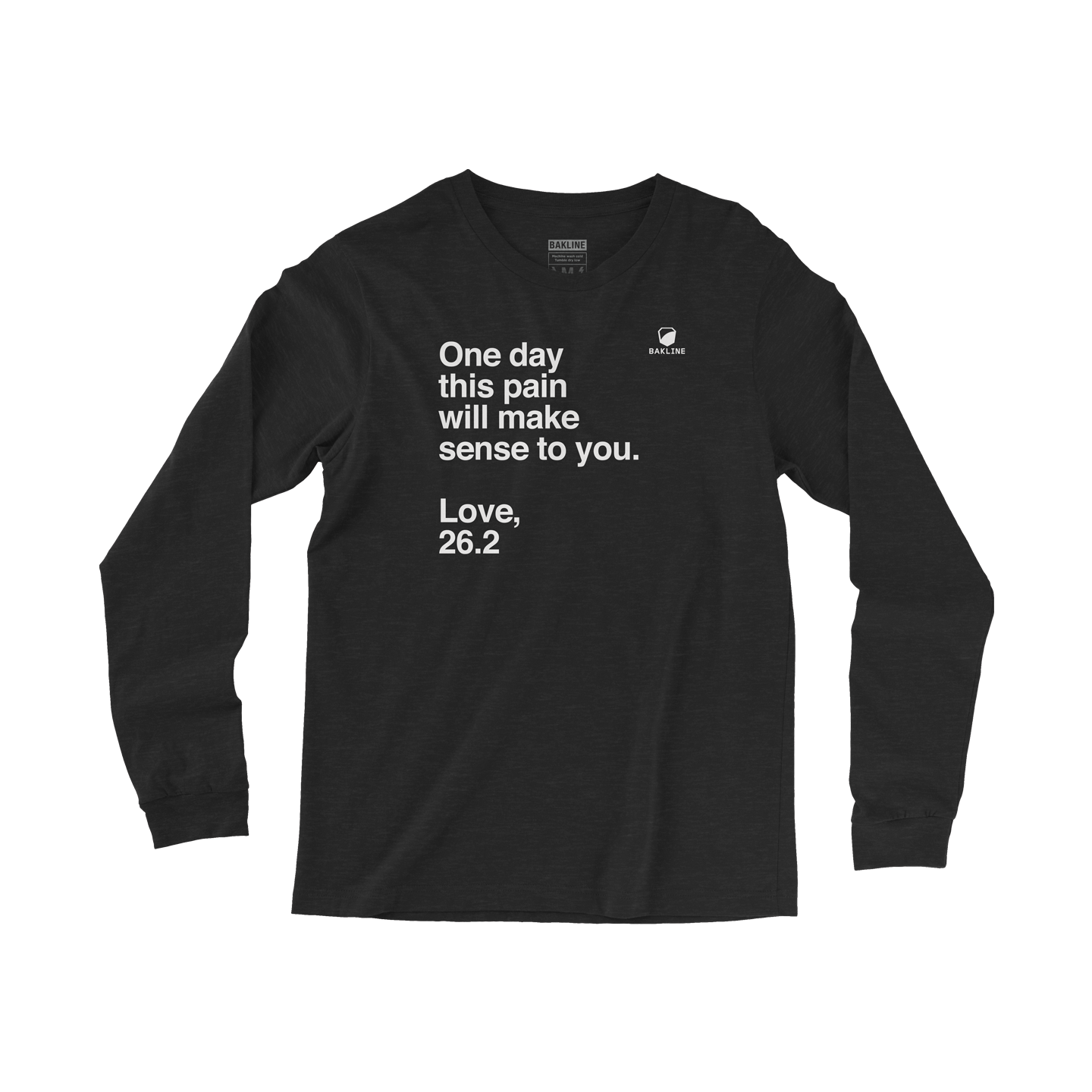 Long Sleeve STR - One Day, Love 26.2 - Bakline