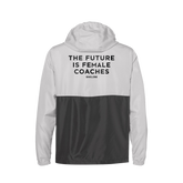 Half-Zip Windbreaker STR Relaxed - Future is Female COACHES - Bakline