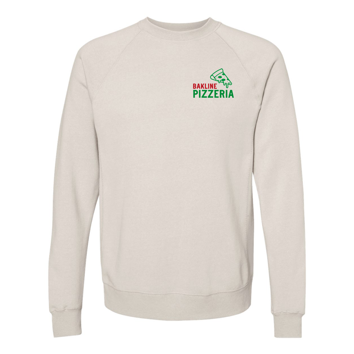 Raglan Crewneck STR - Bakline Pizzeria - Bakline