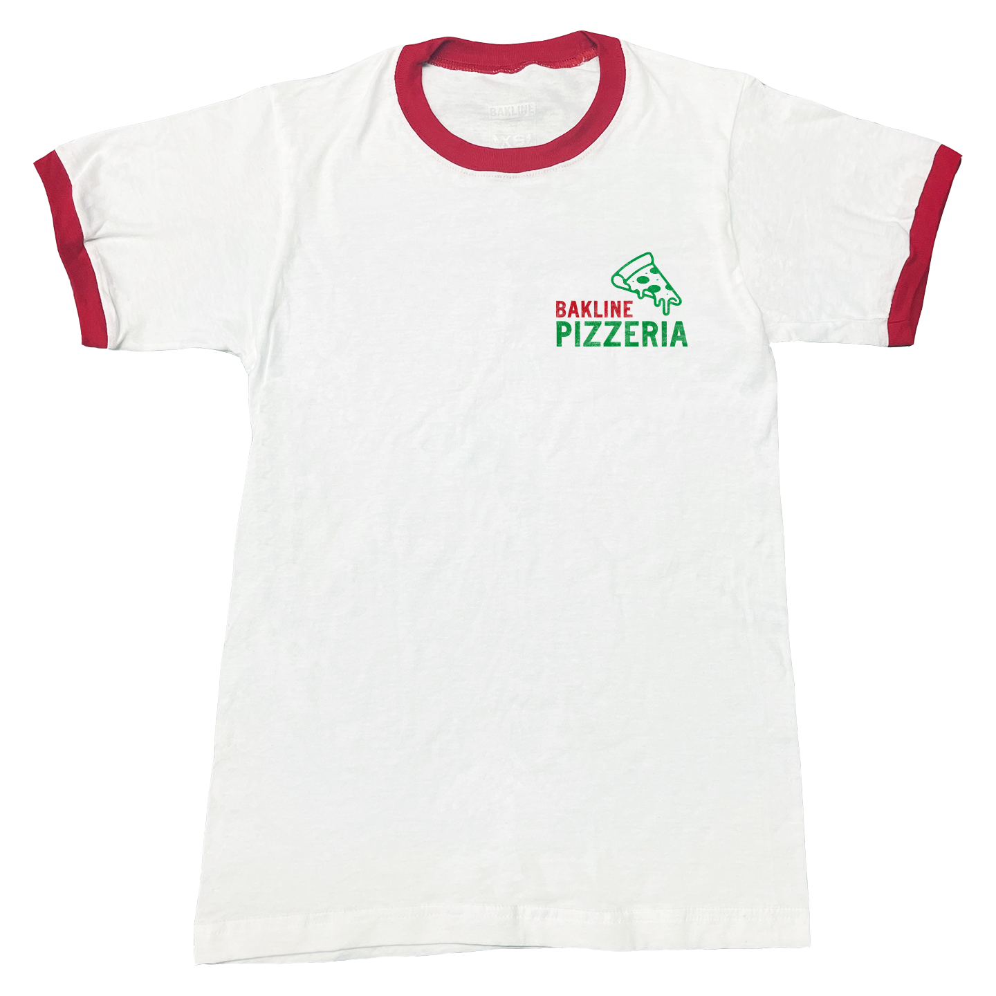 Ringer Tee STR - Bakline Pizzeria - Bakline
