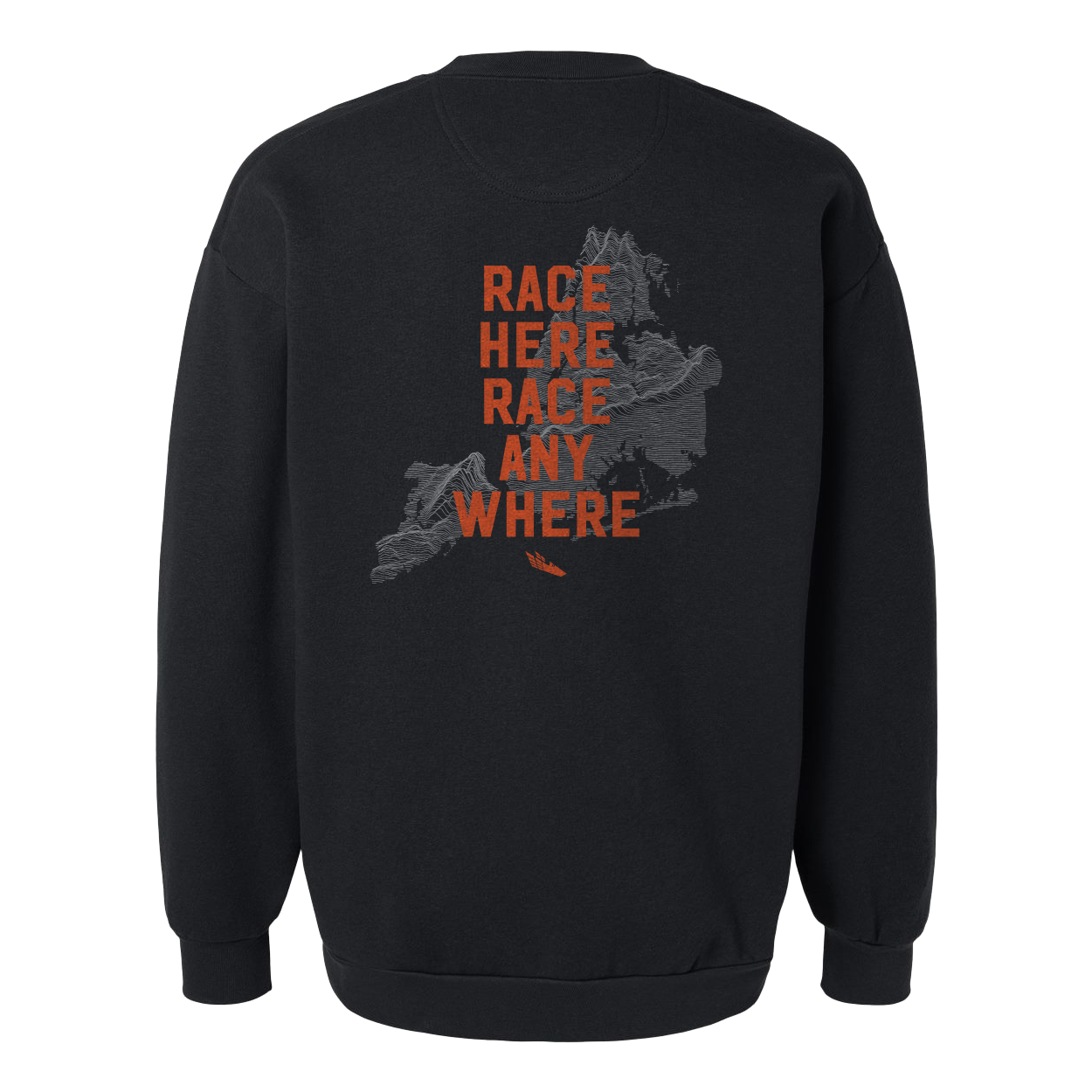 Cotton Cloud Crewneck STR - Race Here - Bakline