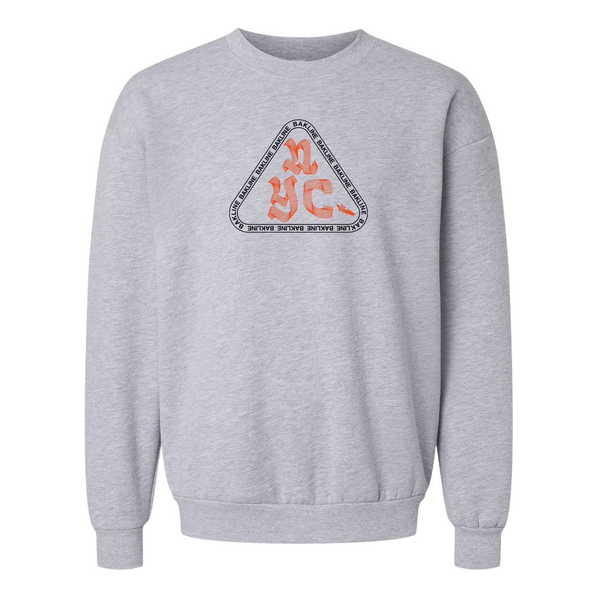 Cotton Cloud Crewneck STR - Caution: NYC - Bakline