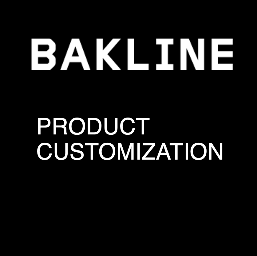 Product Customization - Bakline