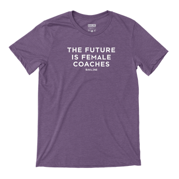 Heathered Tee STR - Female Coaches Title IX