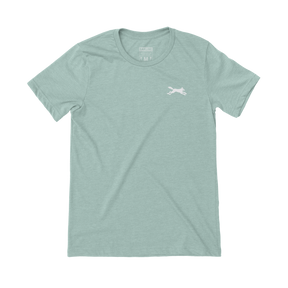 Keep Moving - Heathered Tee - Straight Cut - Bakline