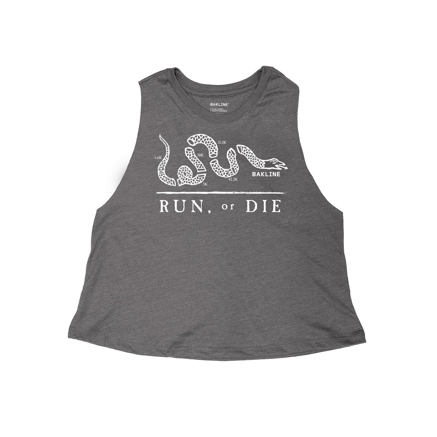 Run or Die - Crop - Women's - Bakline