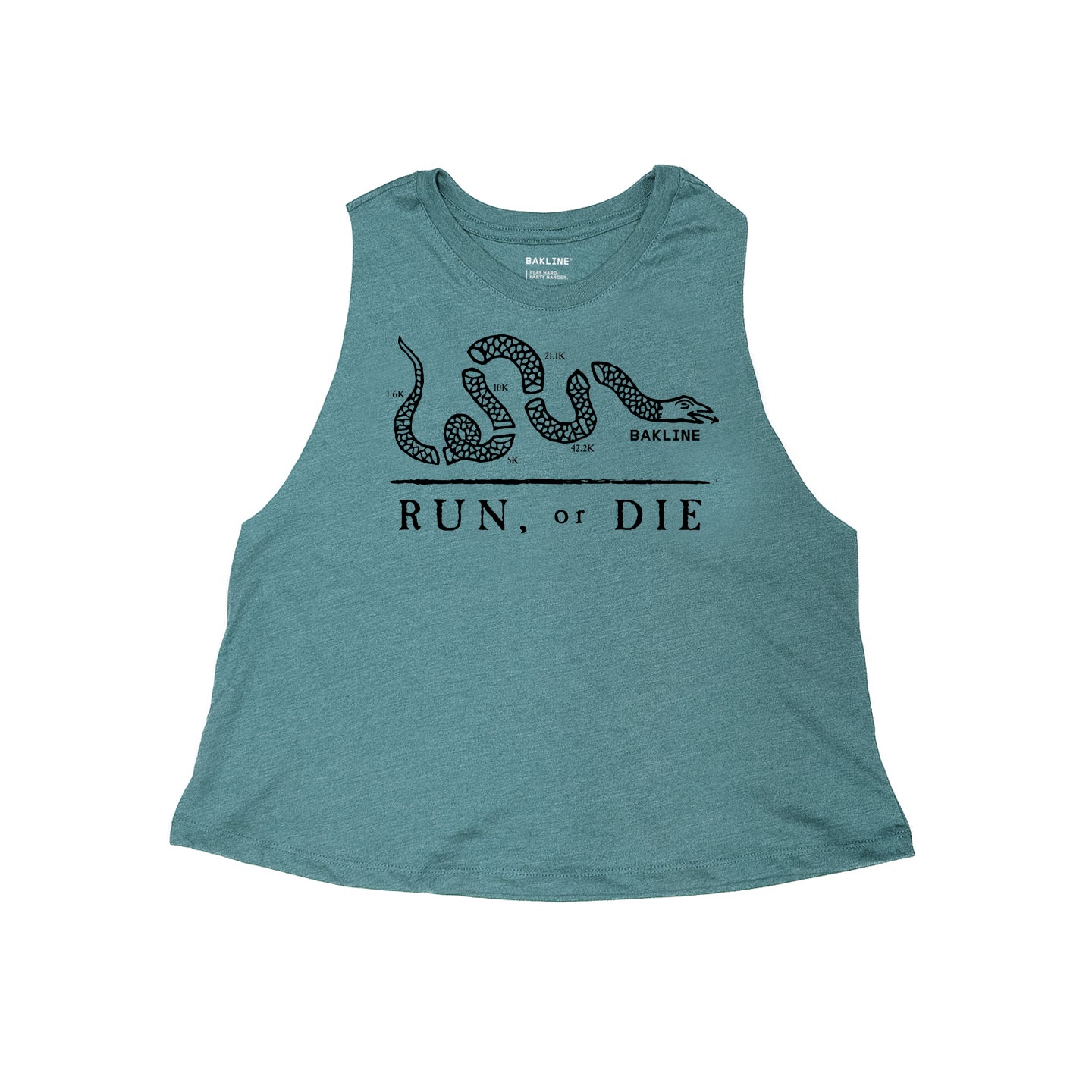 Run or Die - Crop - Women's - Bakline