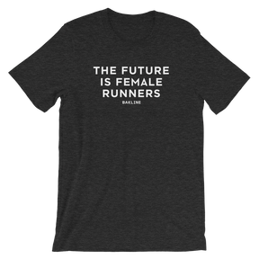 Future is Female RUNNERS - Heathered Tee - Unisex - Bakline