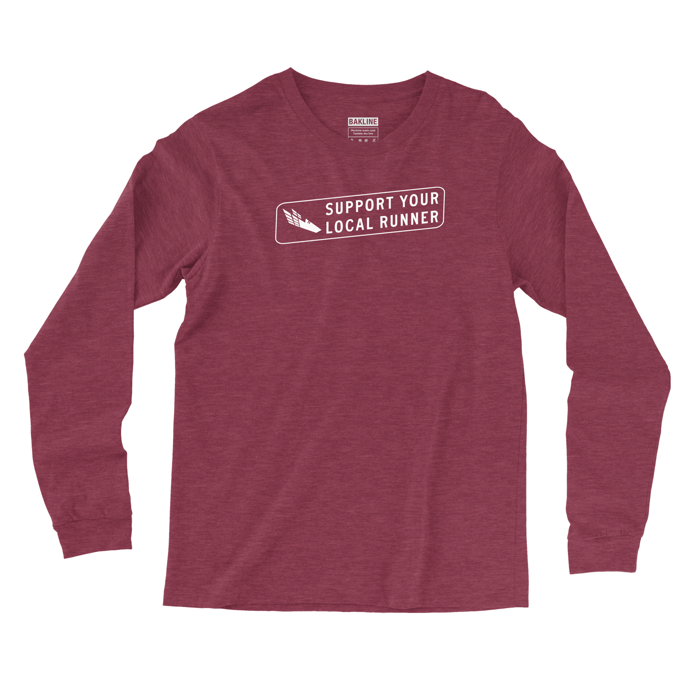 Support Your Local Runner - Long Sleeve - Unisex - Bakline