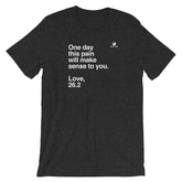 One Day, Love 26.2 - Heathered Tee - Unisex - Bakline