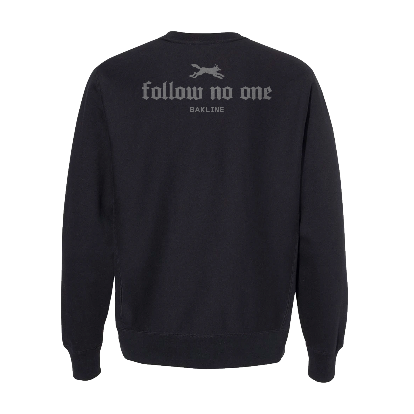 Follow No One - Raglan Sweatshirt - Unisex - Bakline