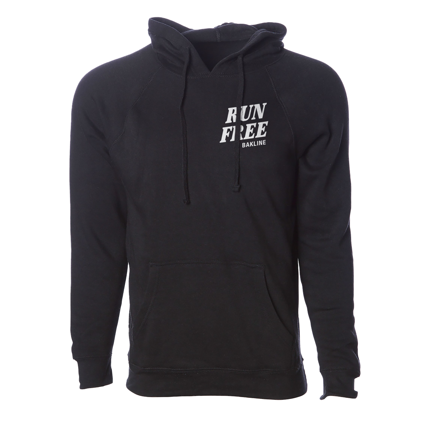 Run Free - Raglan Pullover Hoody - Unisex - Bakline
