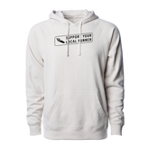 Support Your Local Runner - Raglan Pullover Hoody - Unisex - Bakline