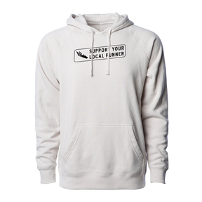Support Your Local Runner - Raglan Pullover Hoody - Unisex - Bakline