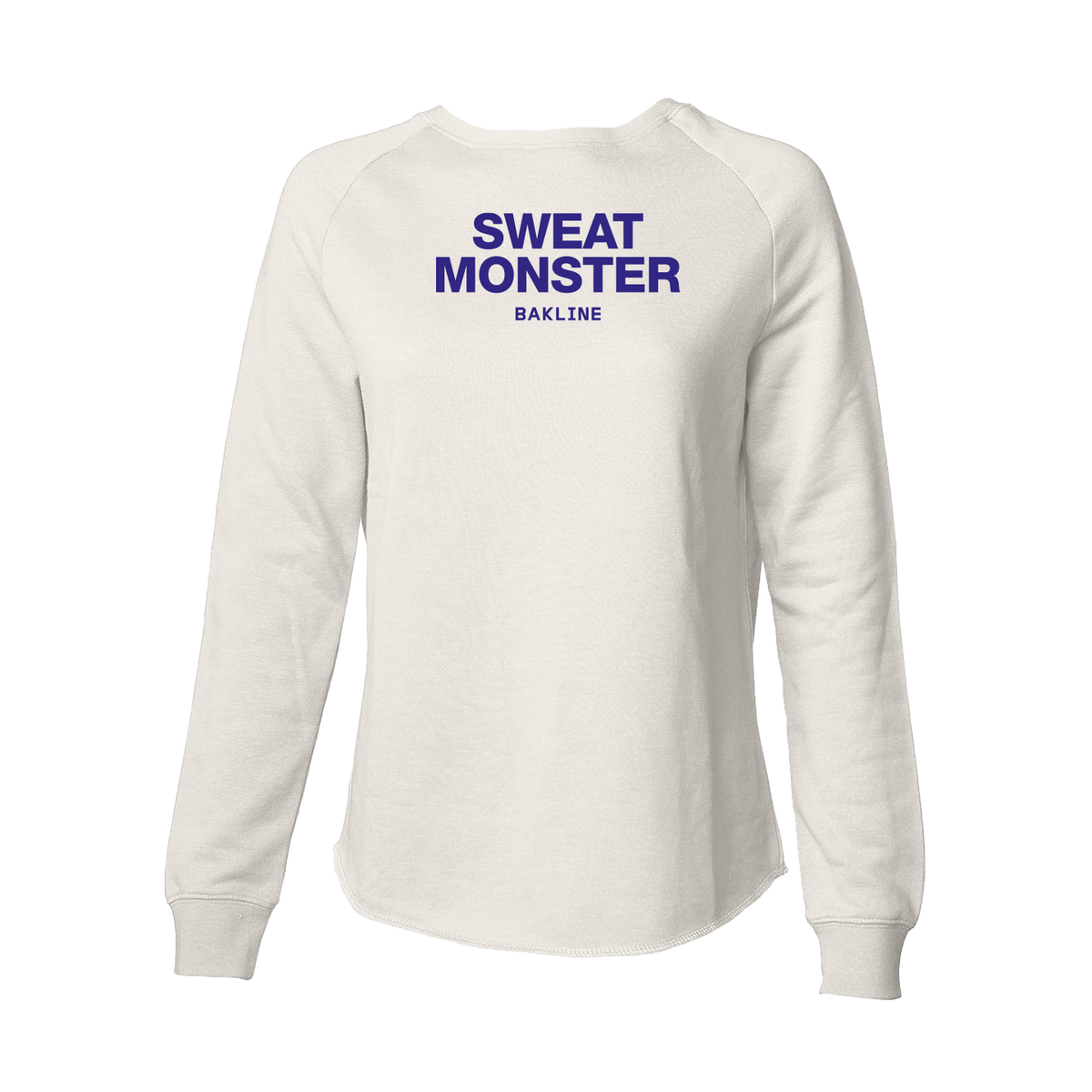 Sweat Monster - Raglan Wave Sweatshirt - Women's - Bakline