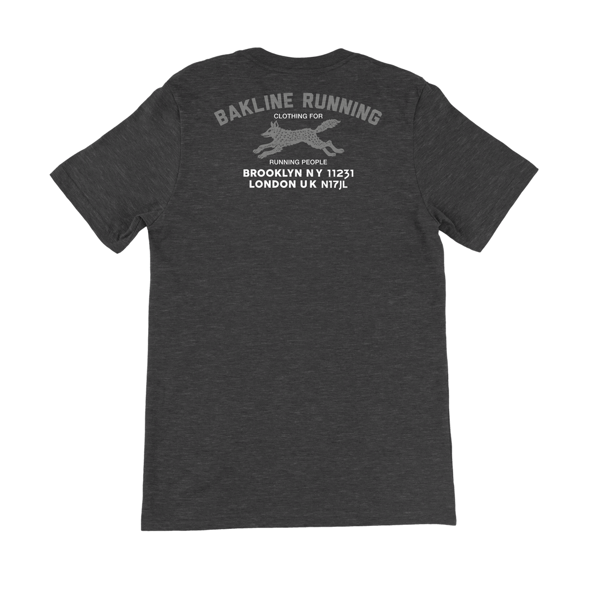 The Lone Wolf - Heathered Tee - Unisex - Bakline